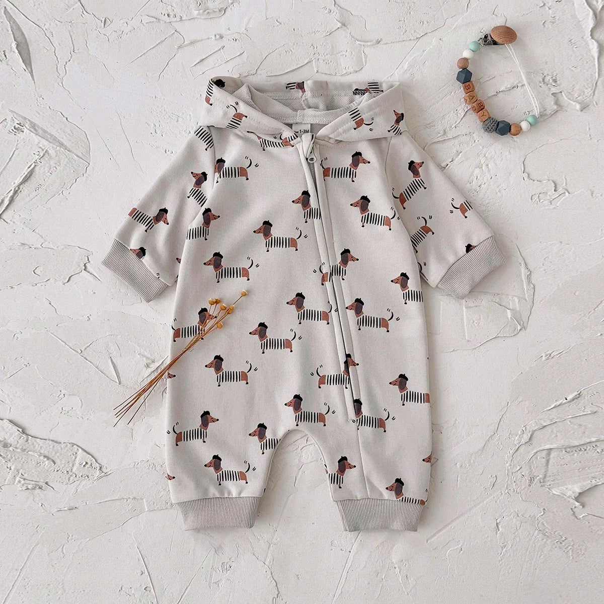 Sausage Dog Printed Jumpsuit