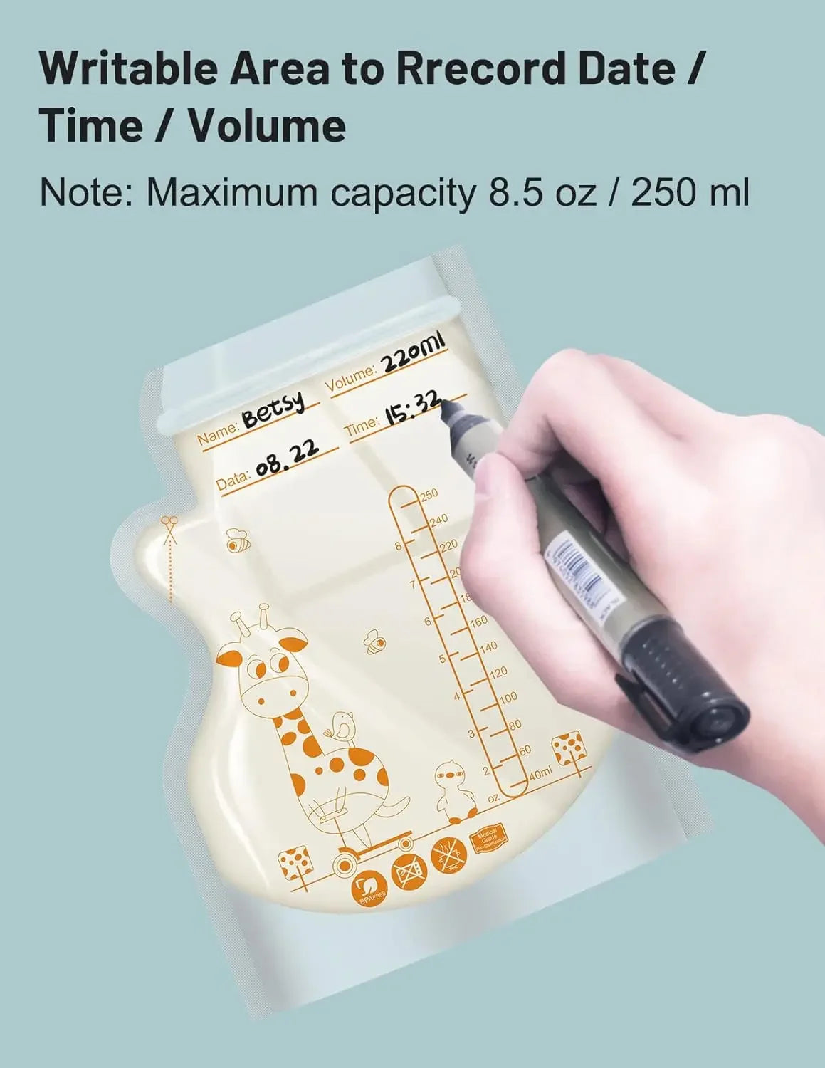 Breastmilk Storage Bag