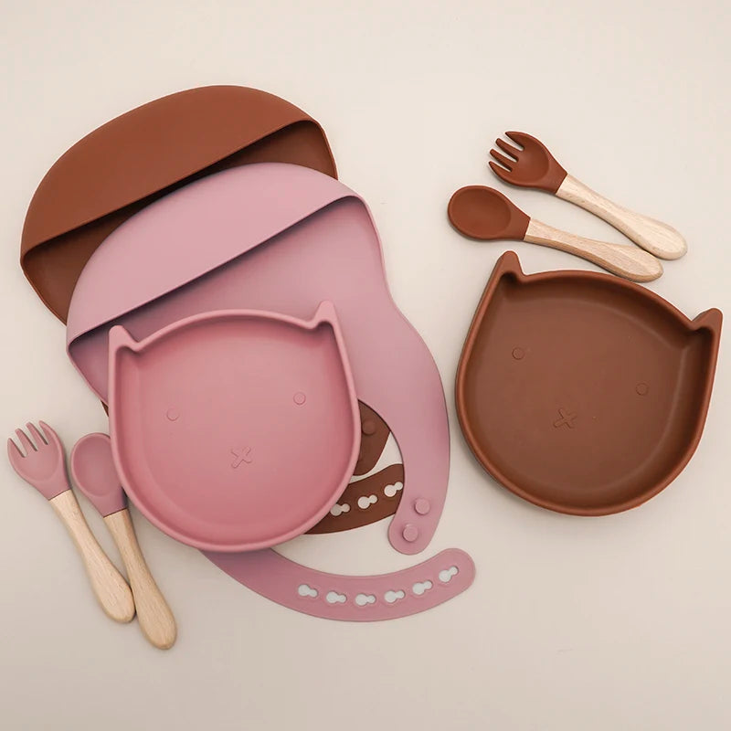 Silicone Cartoon Shape Plates