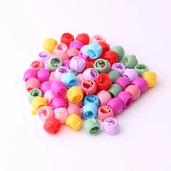 Colorful Small Hair Claw Clips for Girls – 50 & 100pcs Set
