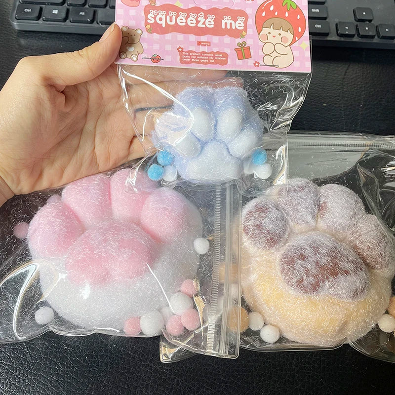 Squeeze Cat Paw Toys