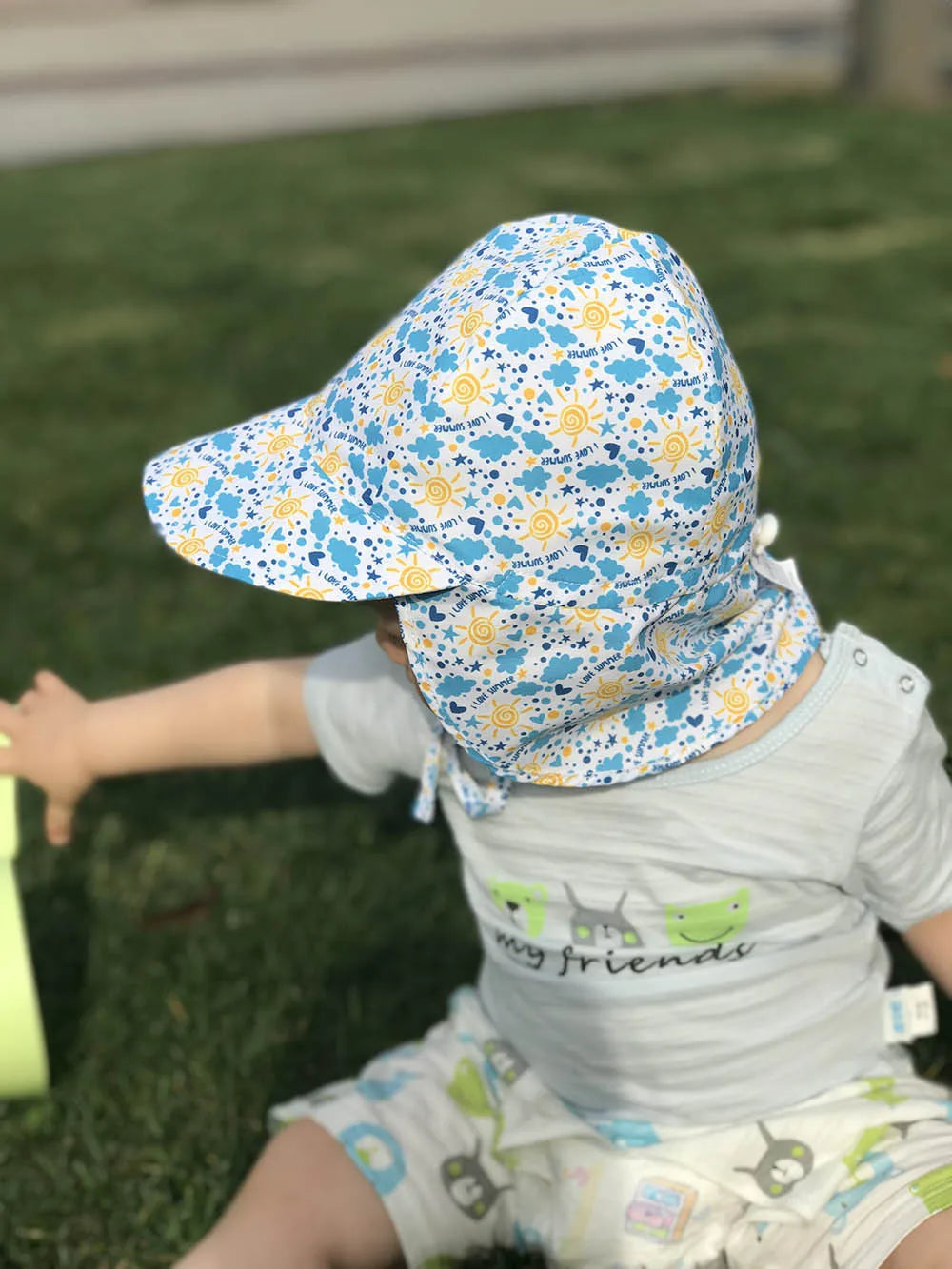 Baby Sun Hat Adjustable Summer - PAMU8