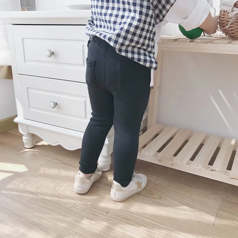 Jeans Boys and Girls' Solid color