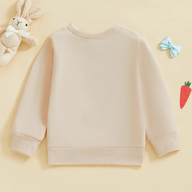 Rabbit Print Long Sleeve Tops