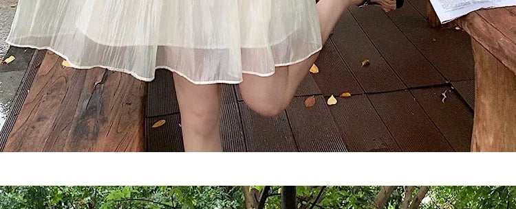 Necklace Petal Sleeve Maternity Dress