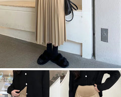 A-Line Casual Maternity Skirt