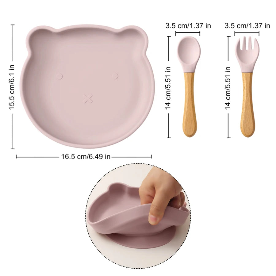 Baby Feeding Dishes Tableware For Kids - PAMU8