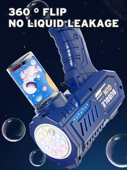 Bubble Gun Rocket Bubbles Machine