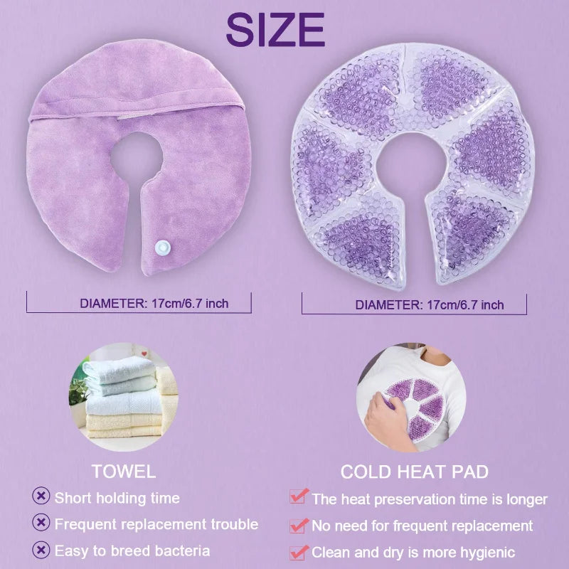 Hot & Cold Breast Therapy Gel Pads