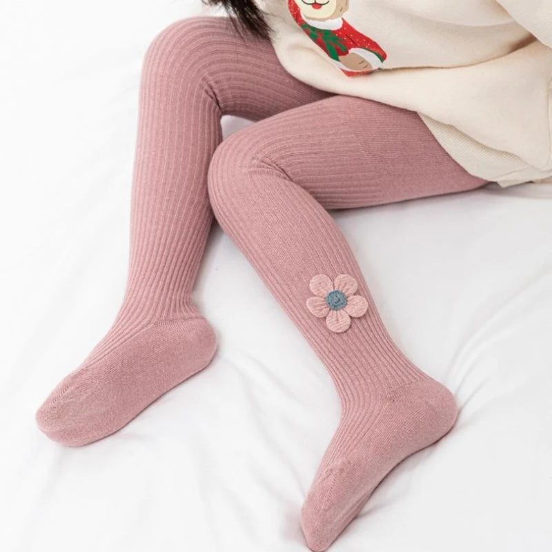 Children Tights Cotton Knitted Leggings - PAMU8