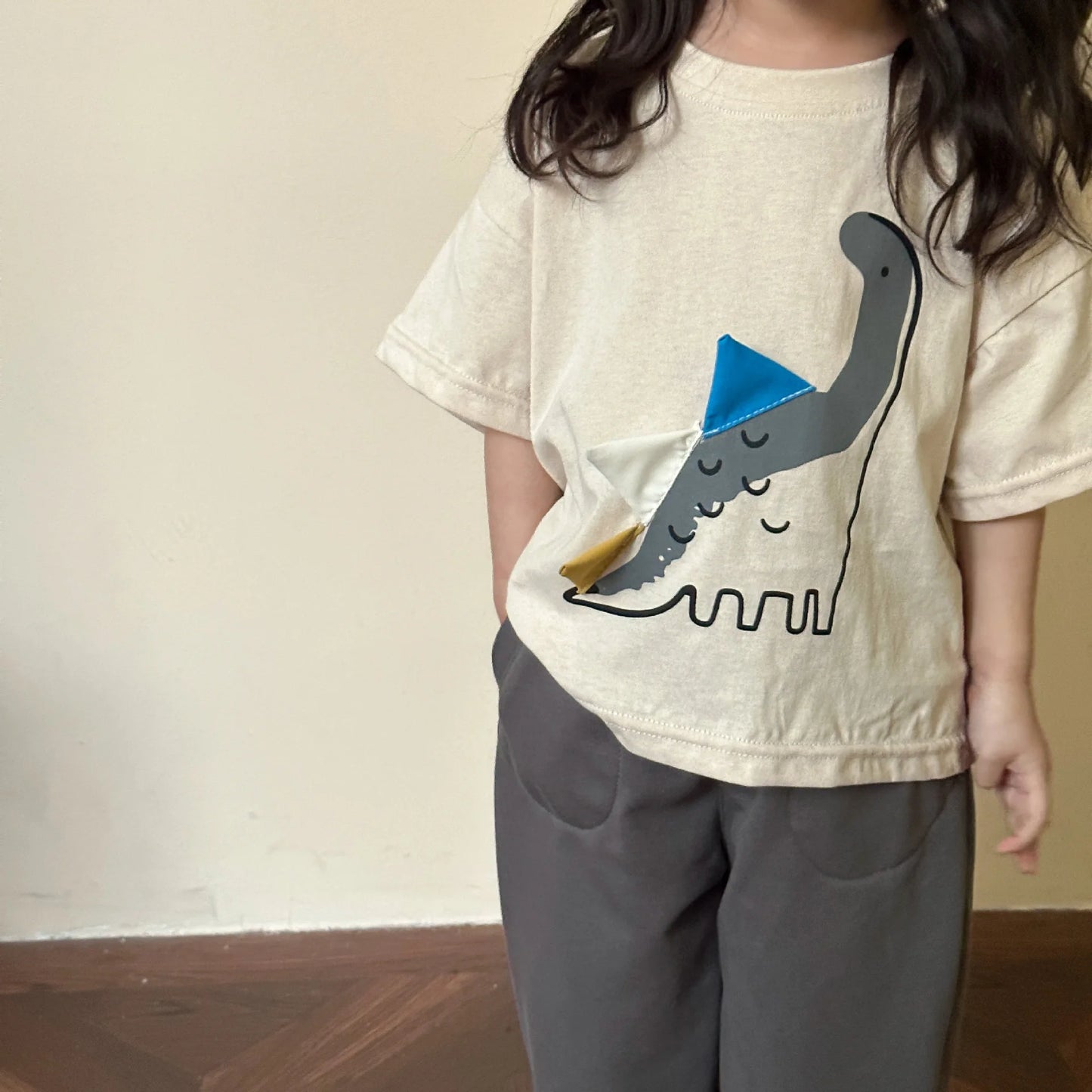 Dinosaur Half Sleeve Shirt - PAMU8