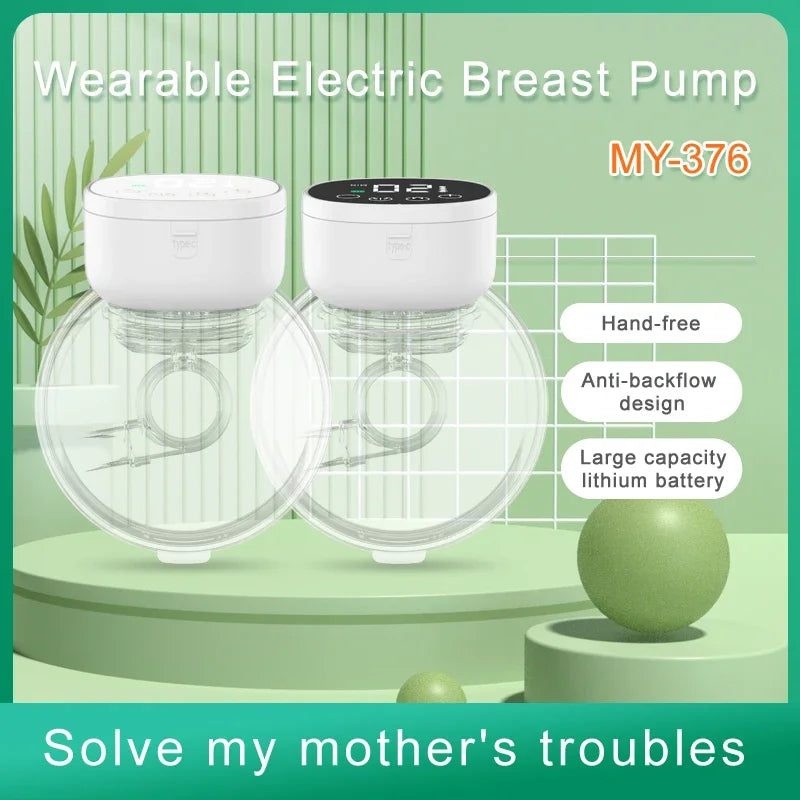 Hands-free Wearable Breast Pump