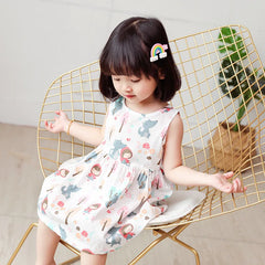 Girls Floral Summer Dress