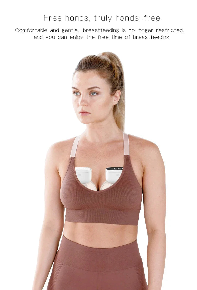 Hands-free Wearable Breast Pump