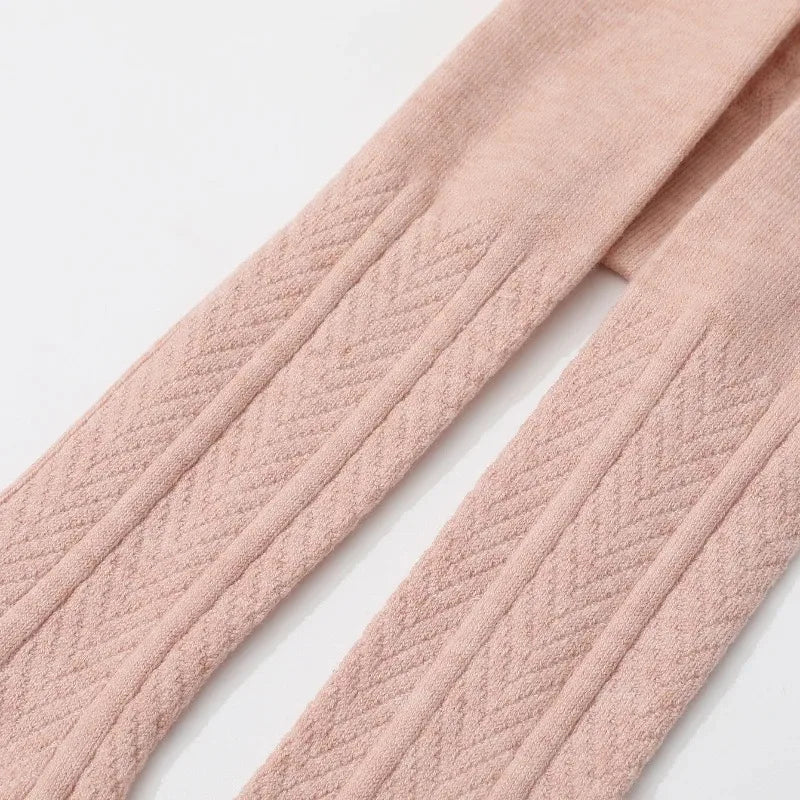 Baby Girls Bodysuit Knitted Leggings
