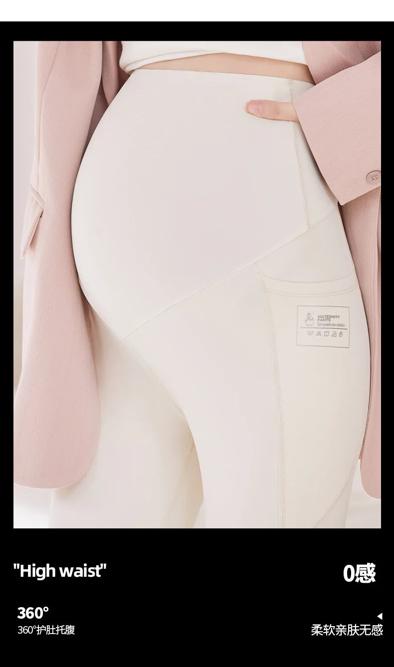 Pregnant Woman Adjustable Leggings