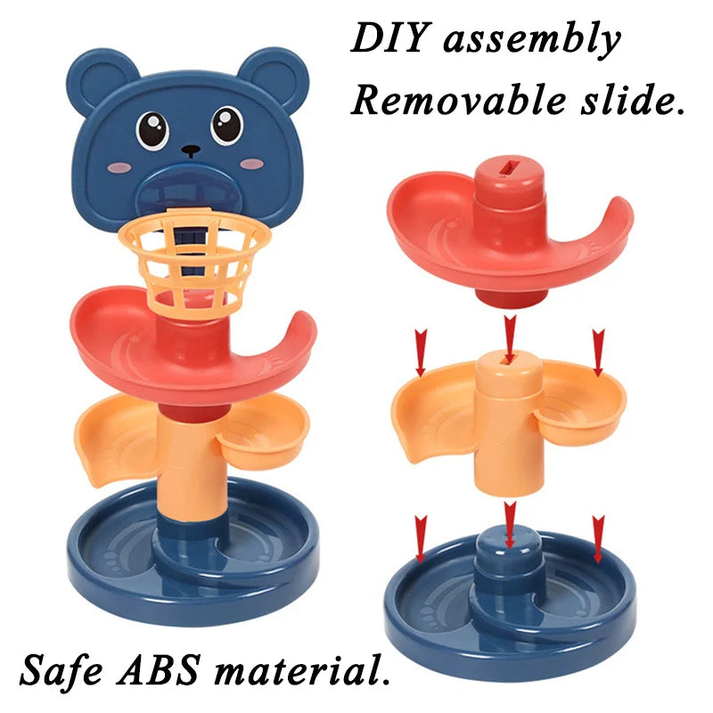 2-7 Layes Track Rolling Ball Pile Toy