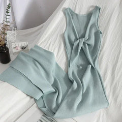 Summer Sleeveless Maternity Dress