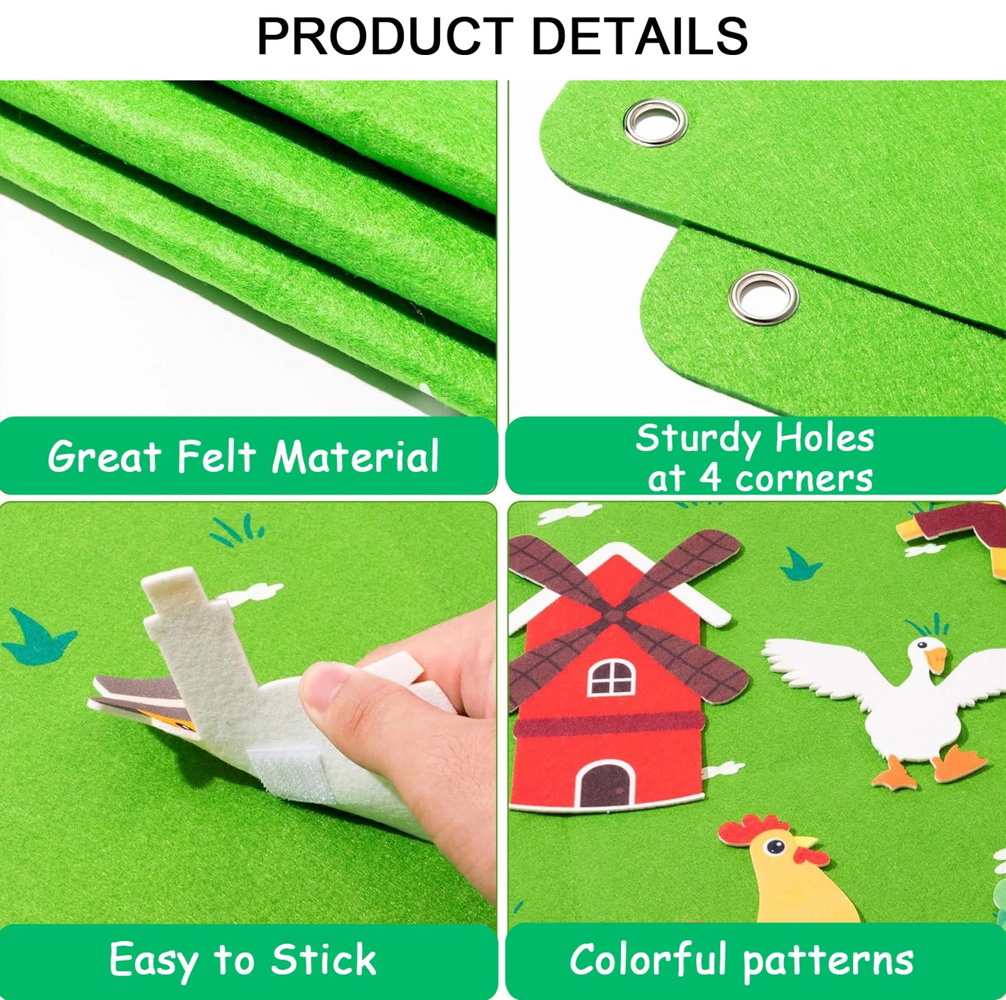 Felt Story Board Set kids Toy