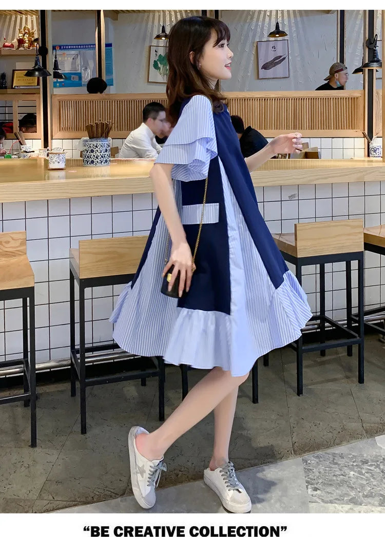 Fashion New Casual Maternity Dress