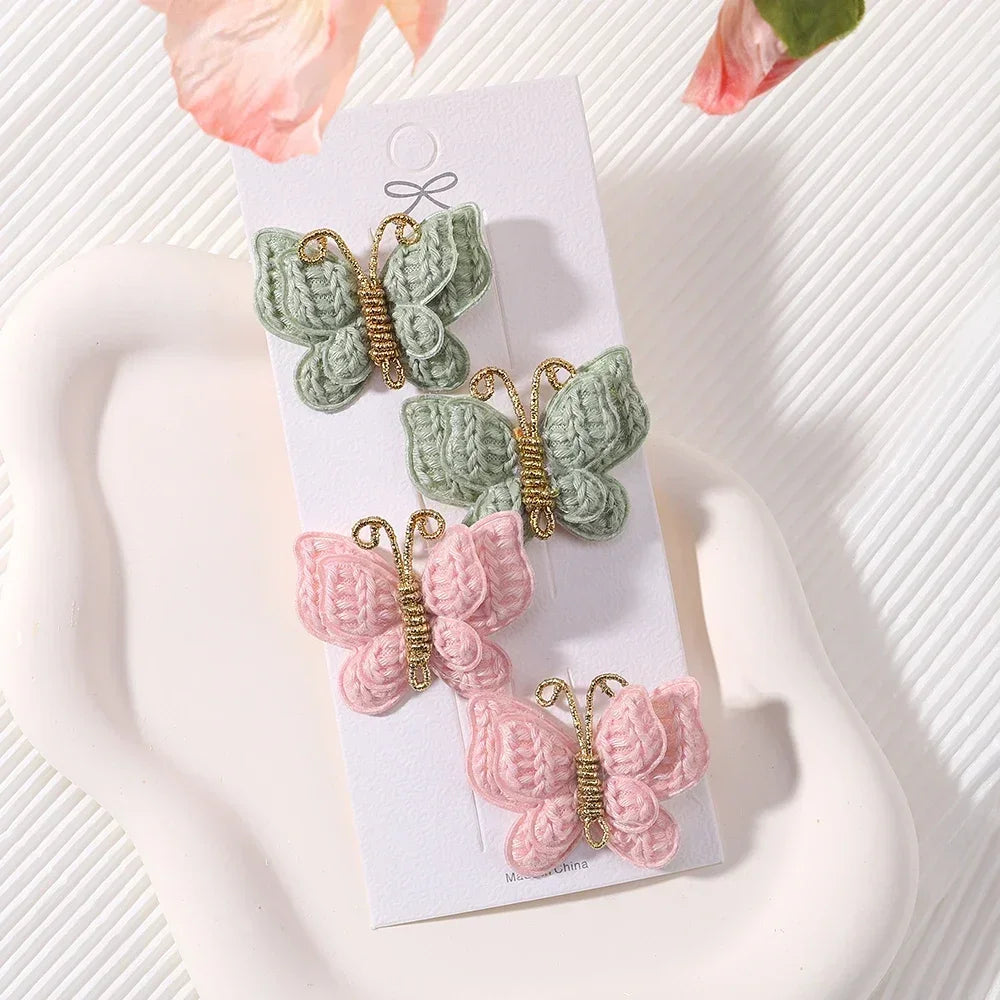 4pcs Wool Knitting Headwear