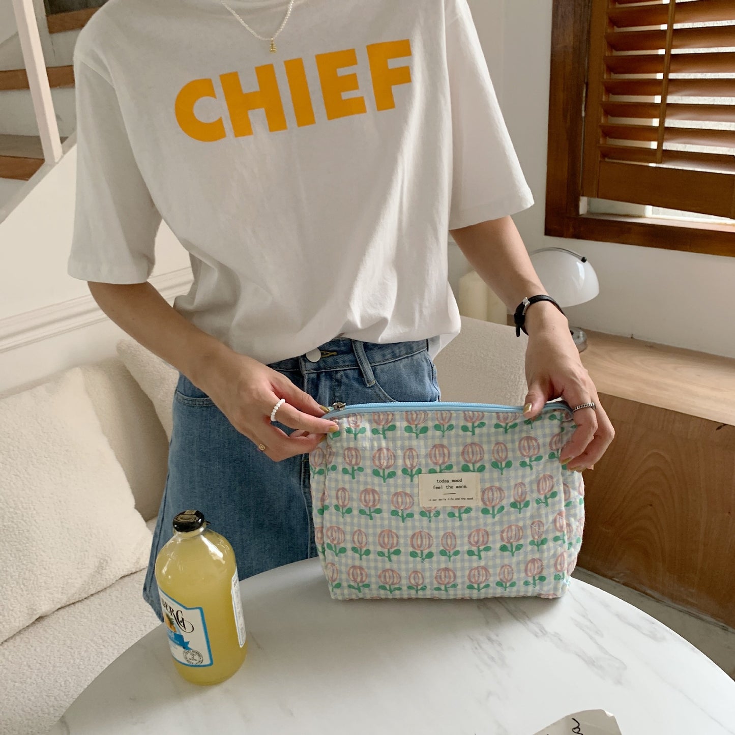 Cartoon Print Nappy Bag