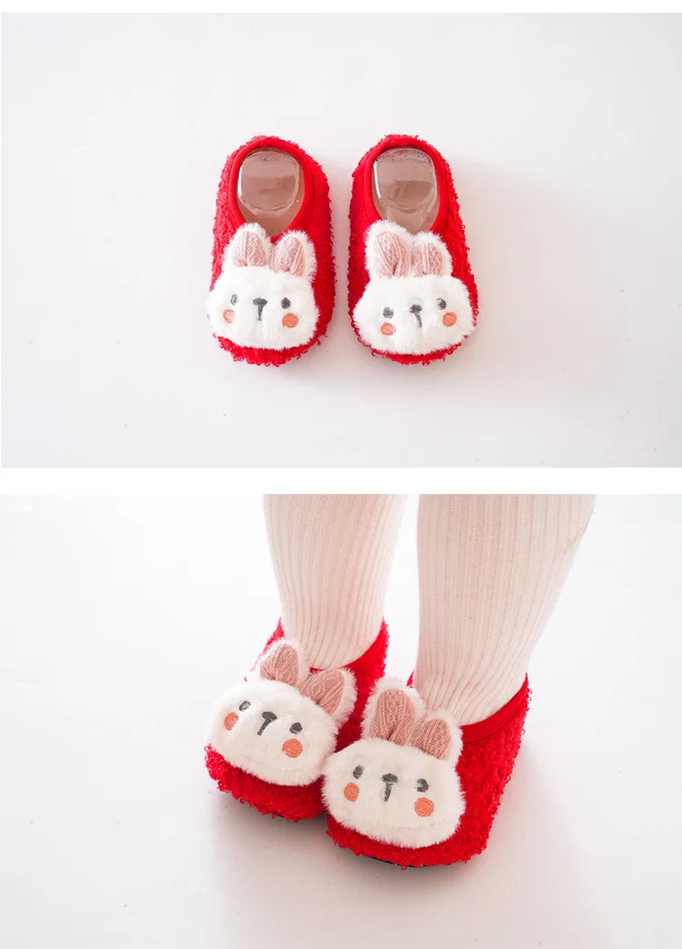 Toddler Floor Socks Anti-slip Walking Shoes - PAMU8