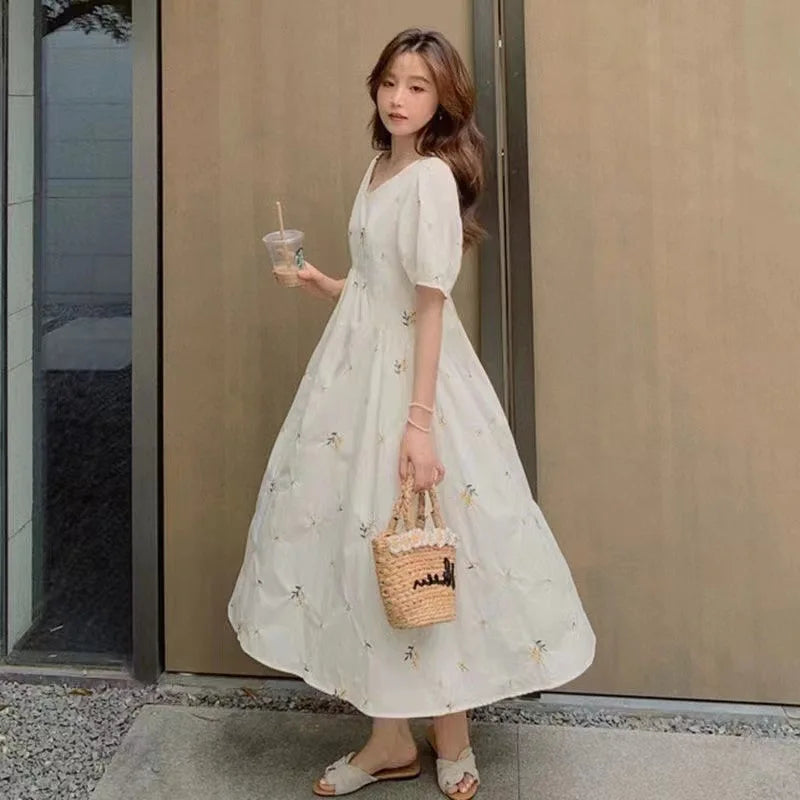 Pregnacy Bowknot Dress