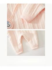 Warm Cotton Padded Baby Jumpsuit