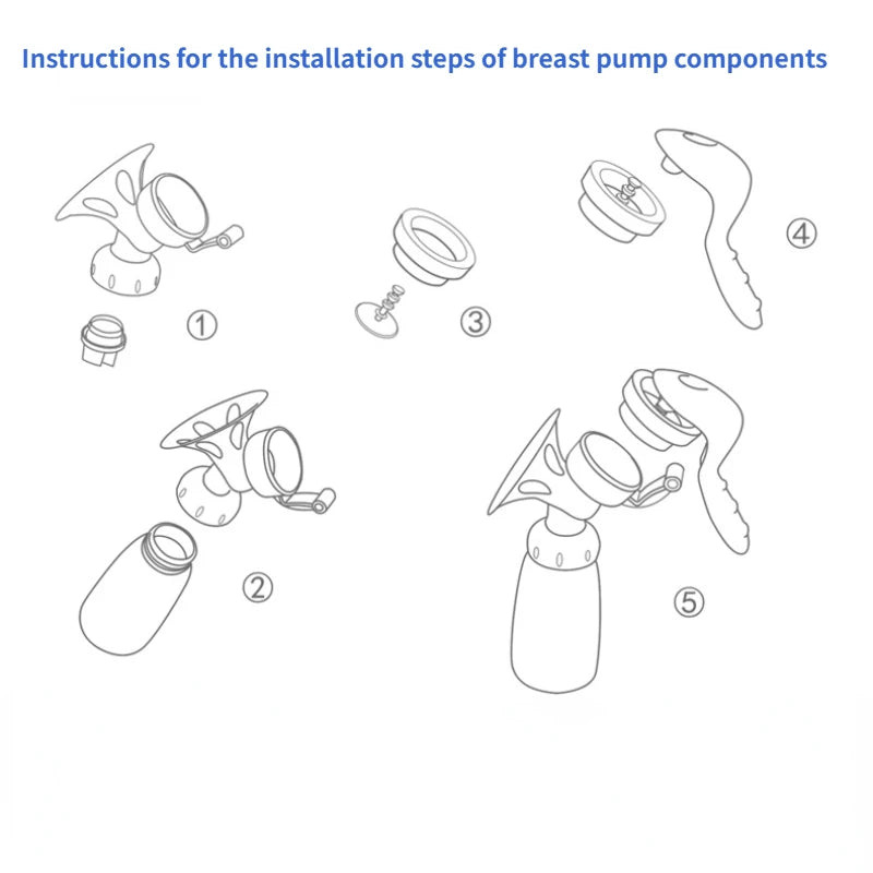 Manual Painless Breast Pump