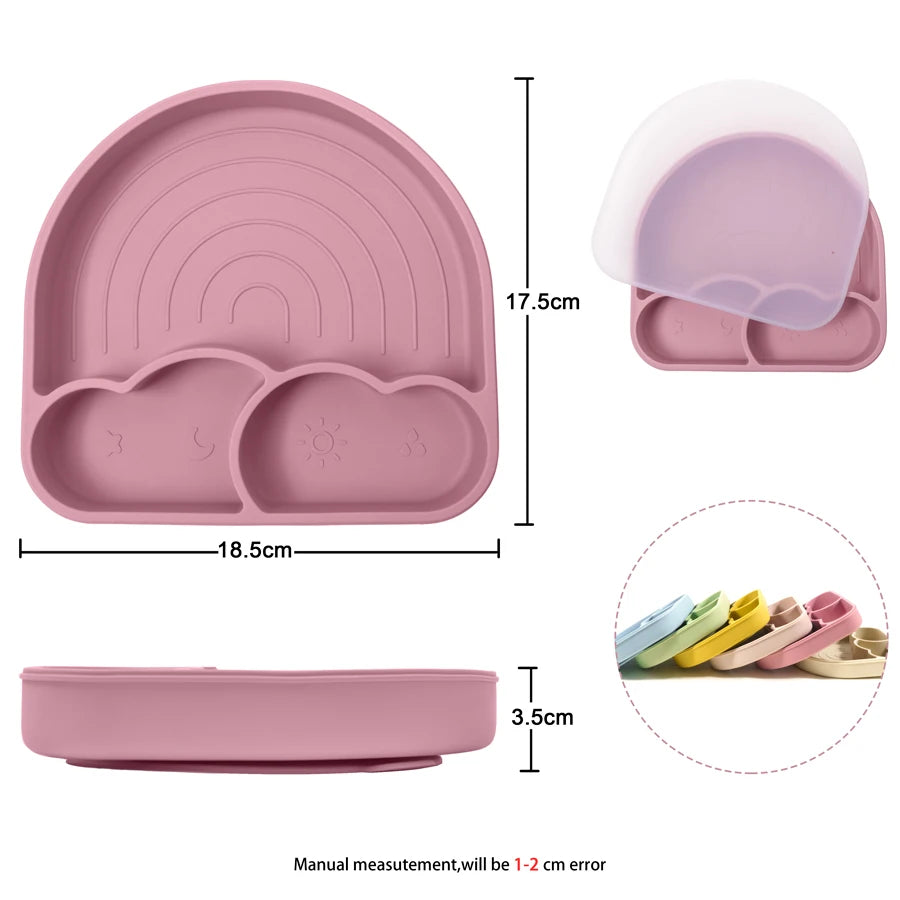 Baby Plate With Sucker Feeding Bowl - PAMU8