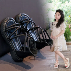 Girls Open Toe Summer Sandals Lightweight | PAMU8