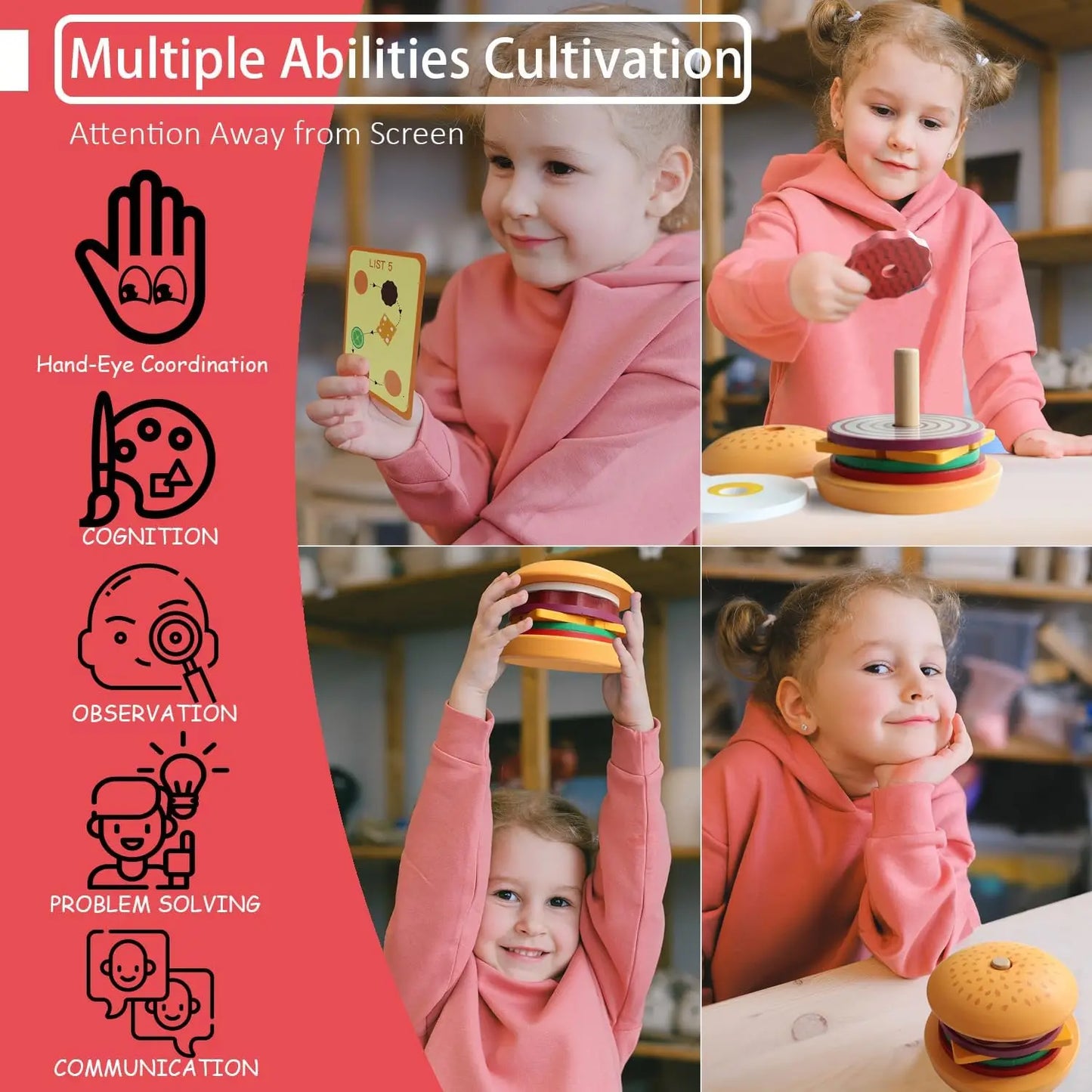 Sandwich Stacking Toys