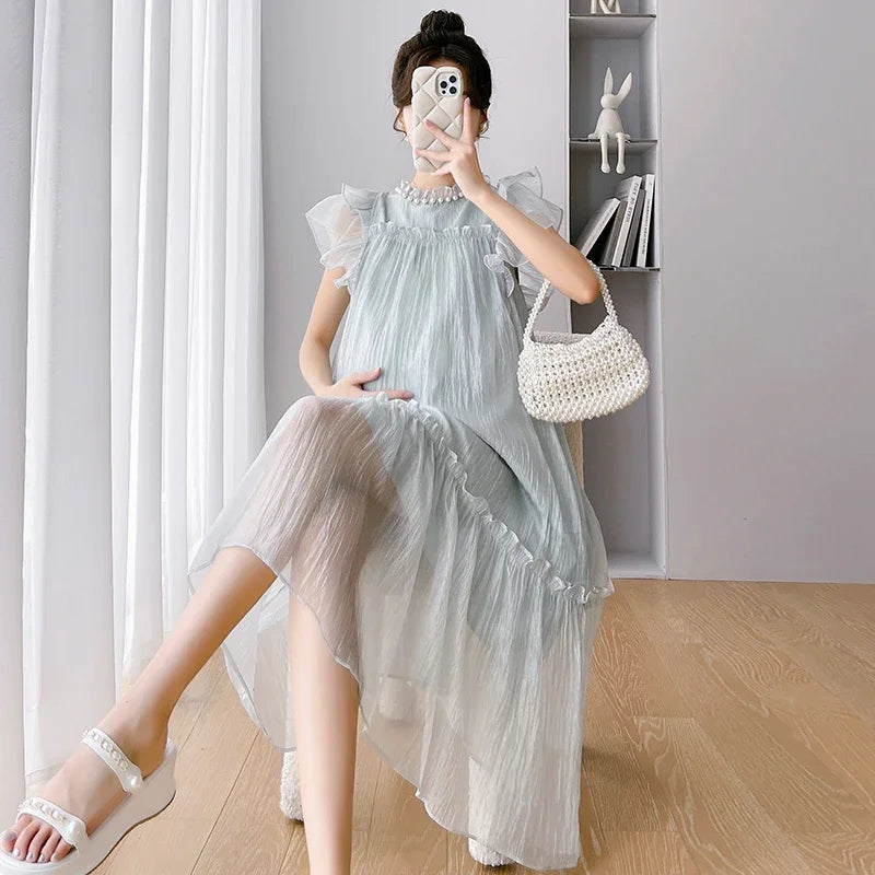 Pregnant Women's A-line Dress