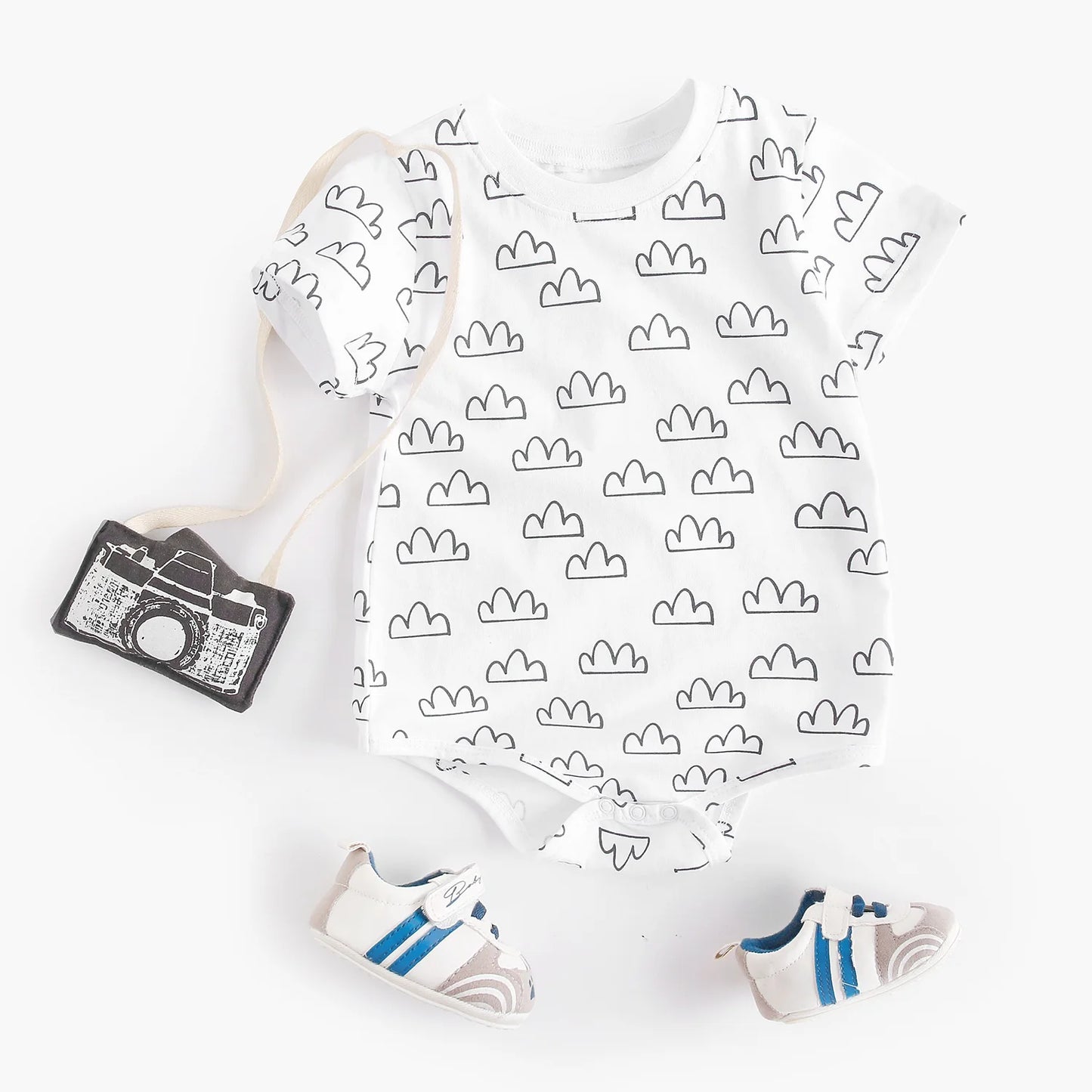 Short Sleeve Baby Bodysuits