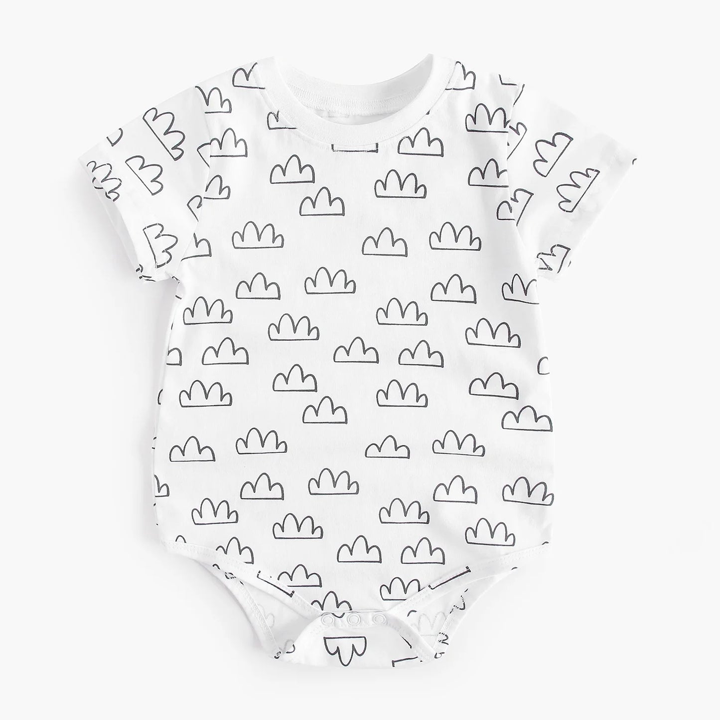 Short Sleeve Baby Bodysuits