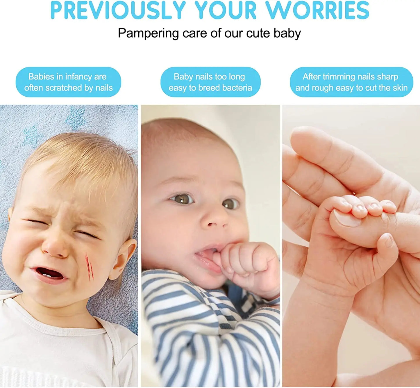 Baby Electric Nail Trimmer