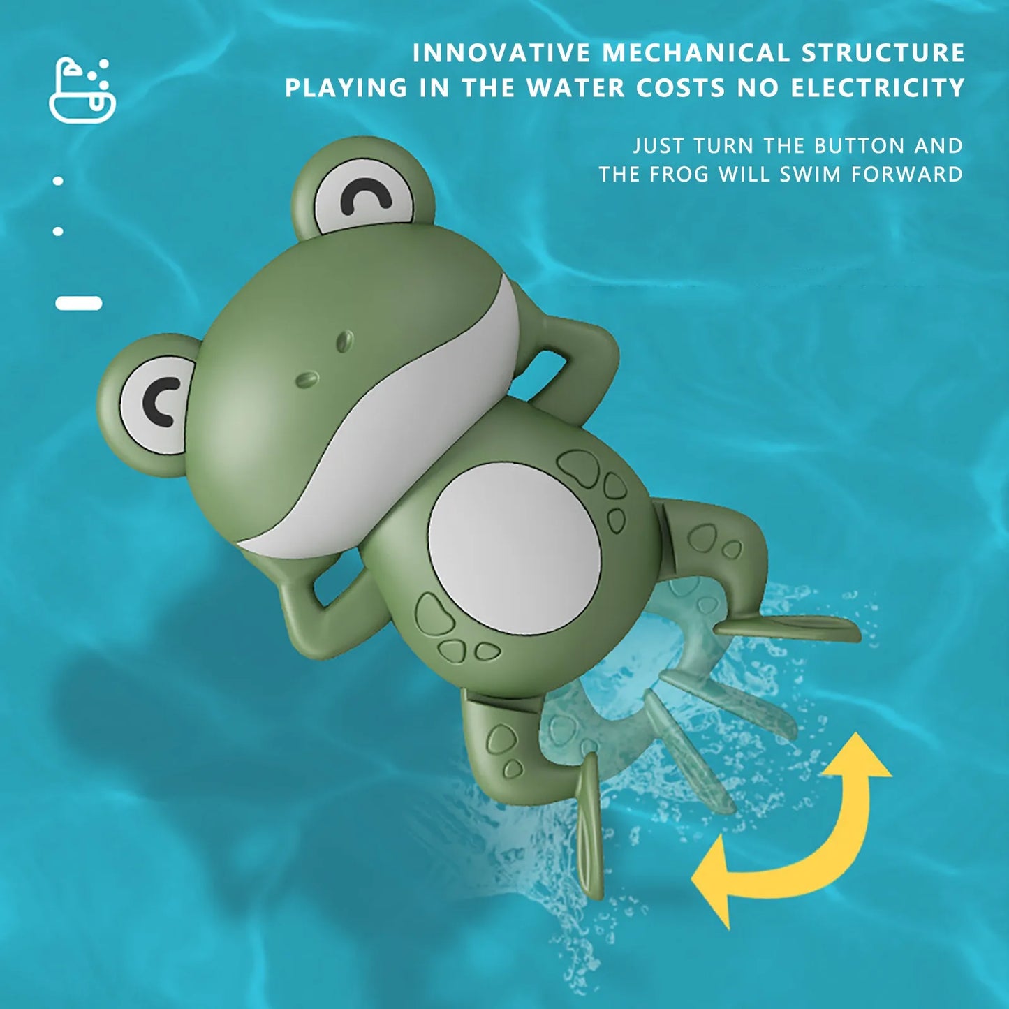 Cute Frogs Clockwork Baby Toy