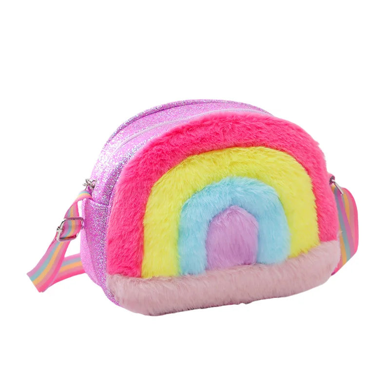 Rainbow Design Shoulder Bags