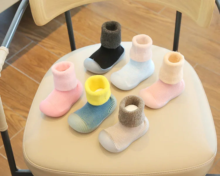 2025 Winter Baby Fleece Sock Soft Shoes