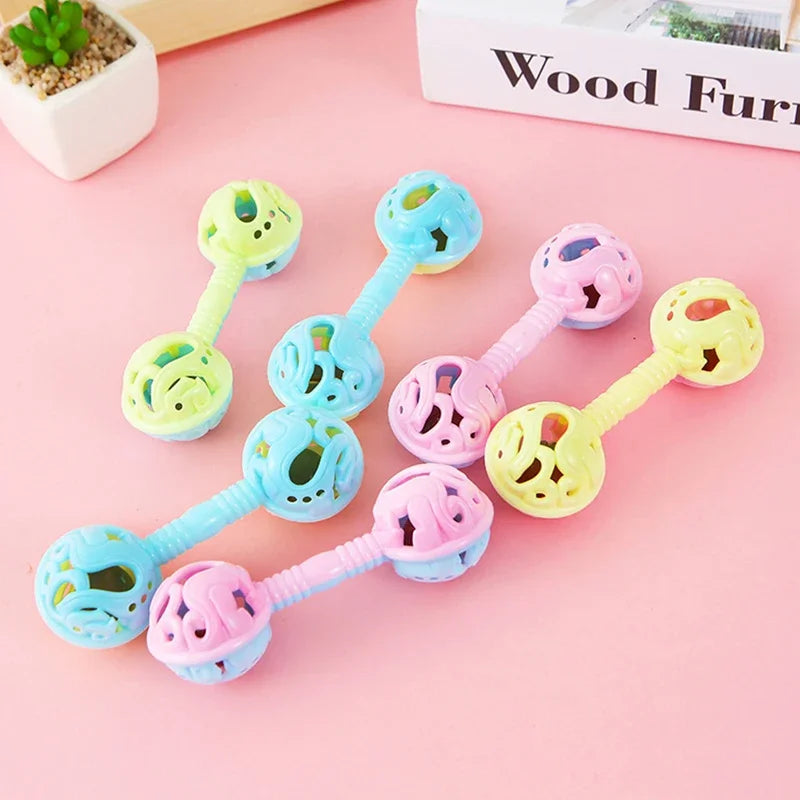 Double-Headed Hand Rattle Children's Party Toy - PAMU8