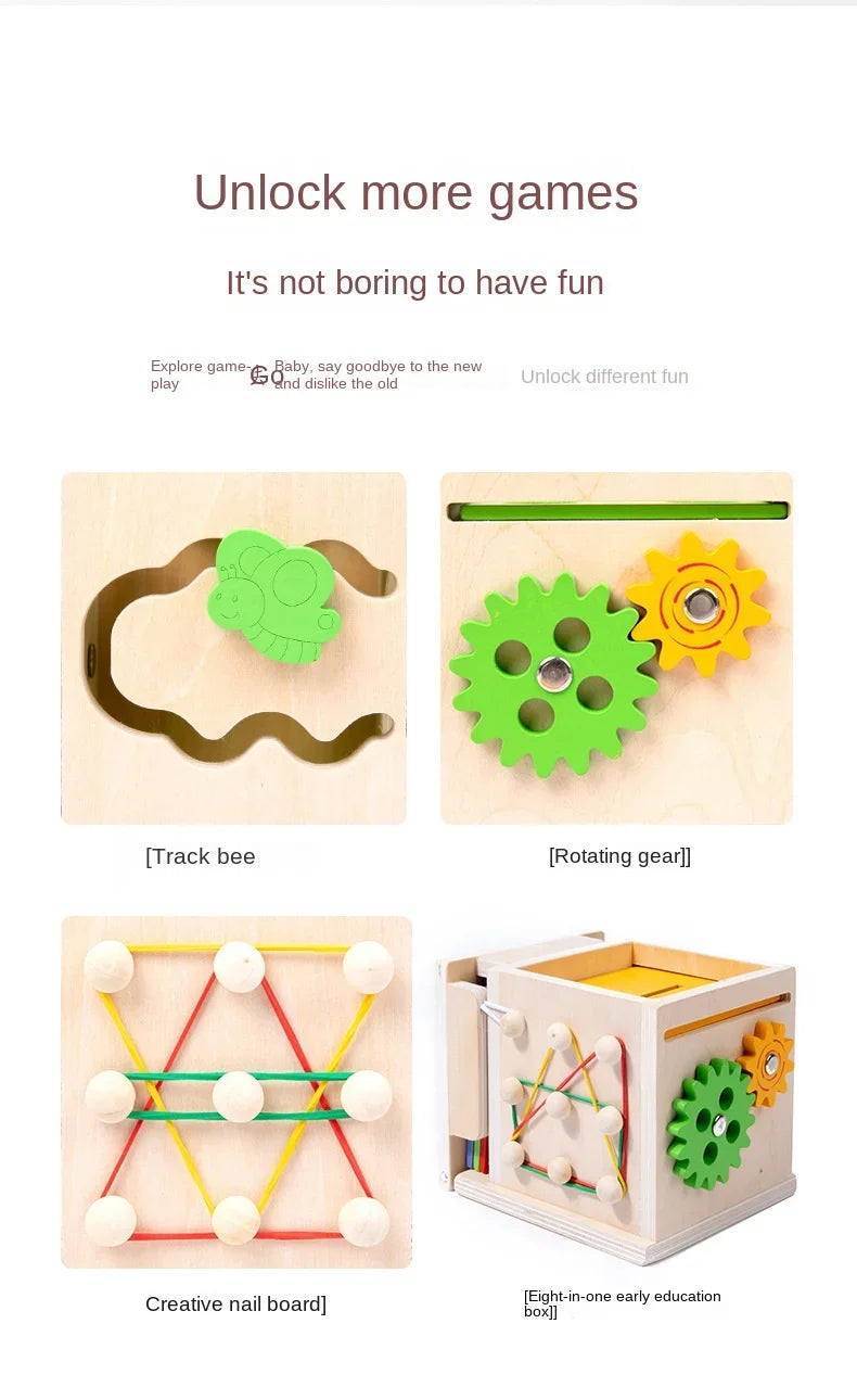Permanence Box Carrots Child Wooden Toys - PAMU8