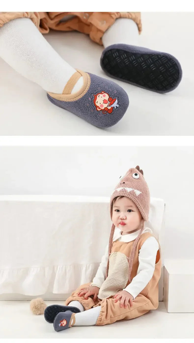 2025 Kids Socks Anti-Slip Booties