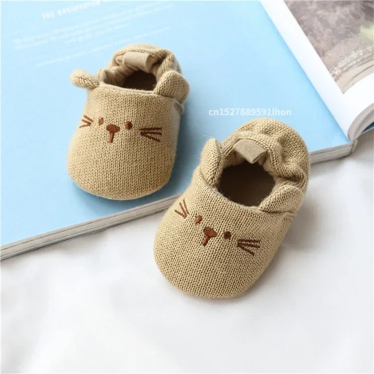 Baby Crib Anti-Slip Flat Shoes