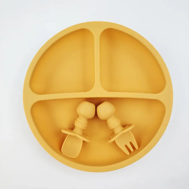 BPA Free Silicone Baby Plate - PAMU8