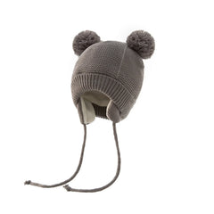 Cozy Knit Baby Hat Gloves Set for Cold Days