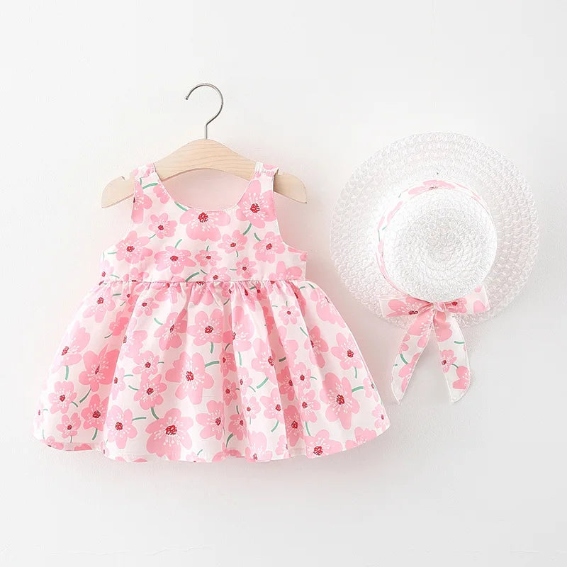 Floral Baby Girl Dress Set