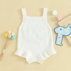 Sleeveless Strap Knit Playsuit