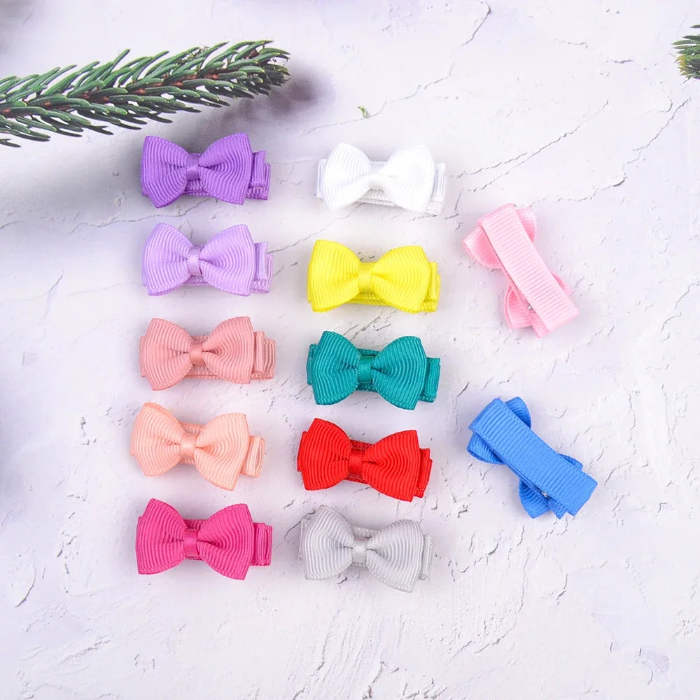 Mini Hair Bows With Clip For Kids - PAMU8