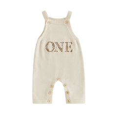 Baby Suspender Knit Pants